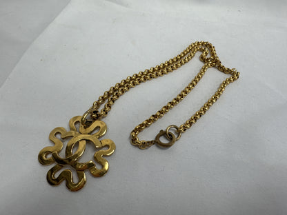 CHANEL Coco Mark Necklace Vintage 95P Necklace