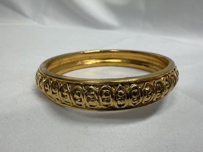 CHANEL Coco Gold Bangle Bracelet Bangle