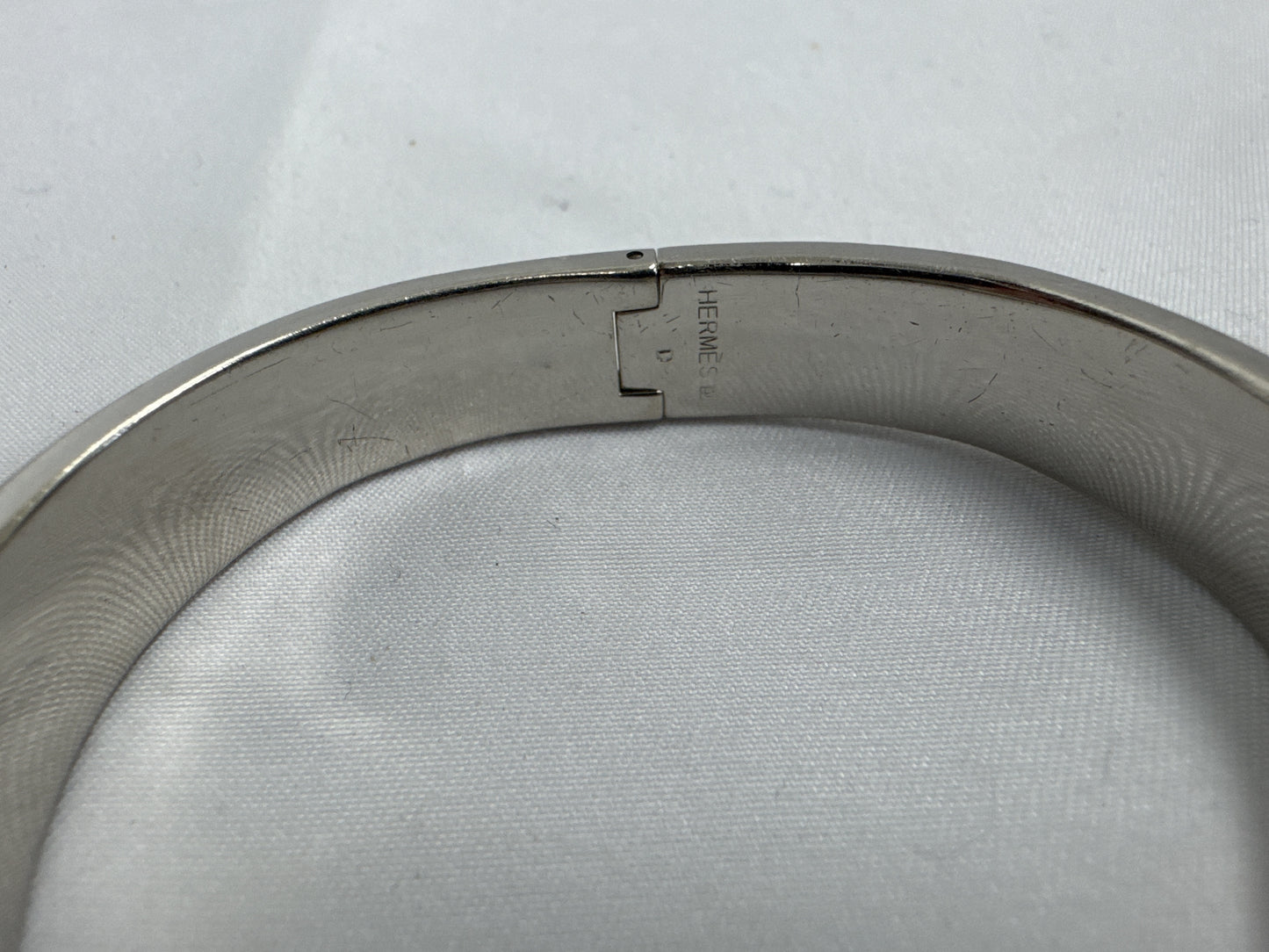 HERMES Click Crack PM Bracelet Bangle Wrist circumference approx. 16cm Bracelet Bangle