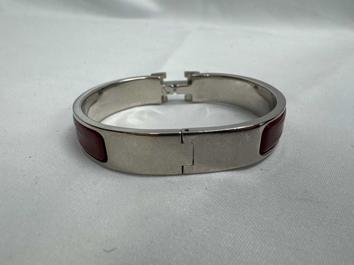 HERMES Click Crack PM Bracelet Bangle Wrist circumference approx. 16cm Bracelet Bangle