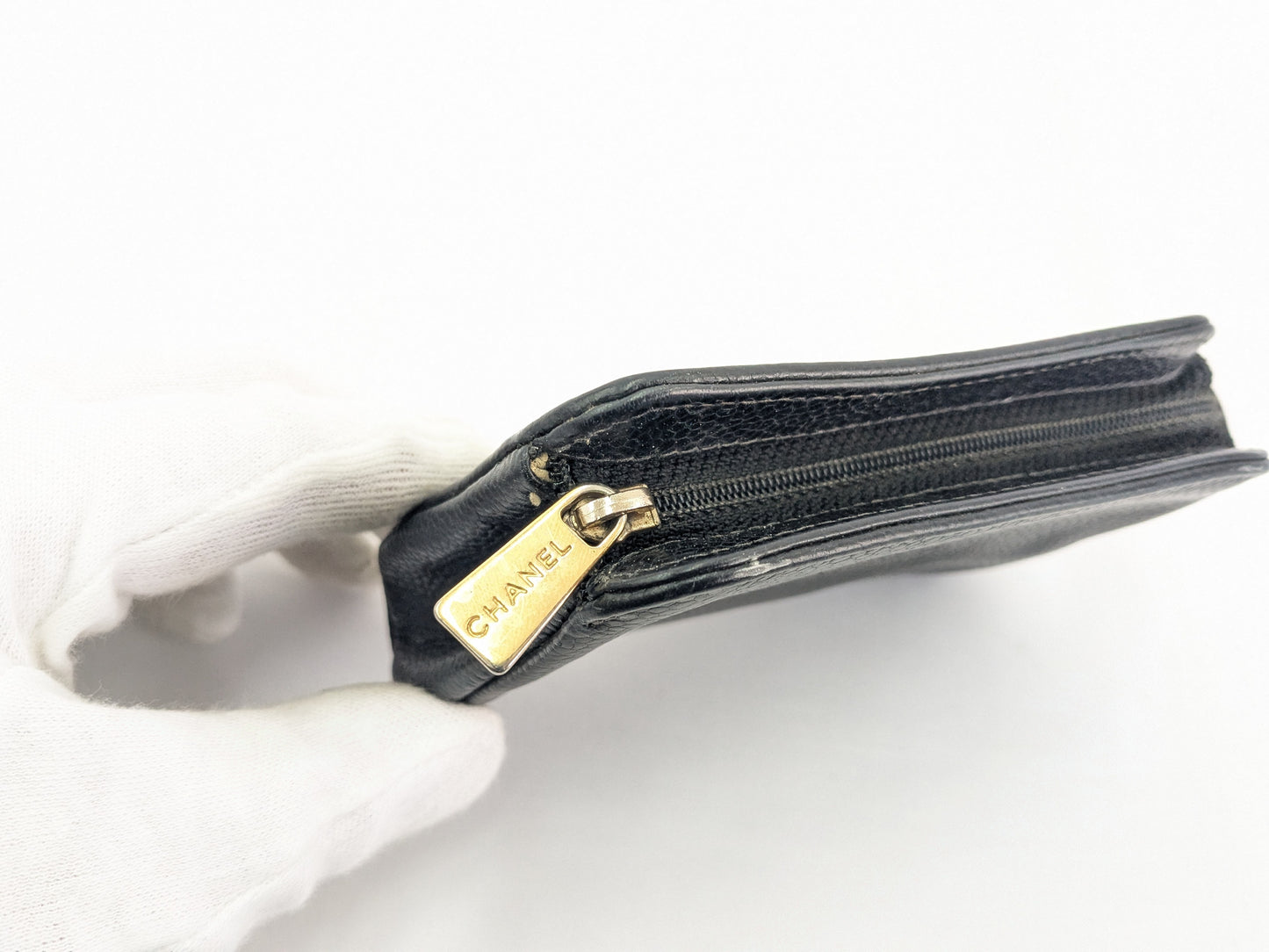 CHANEL Caviar Pouch 8446123 Seal Pouch