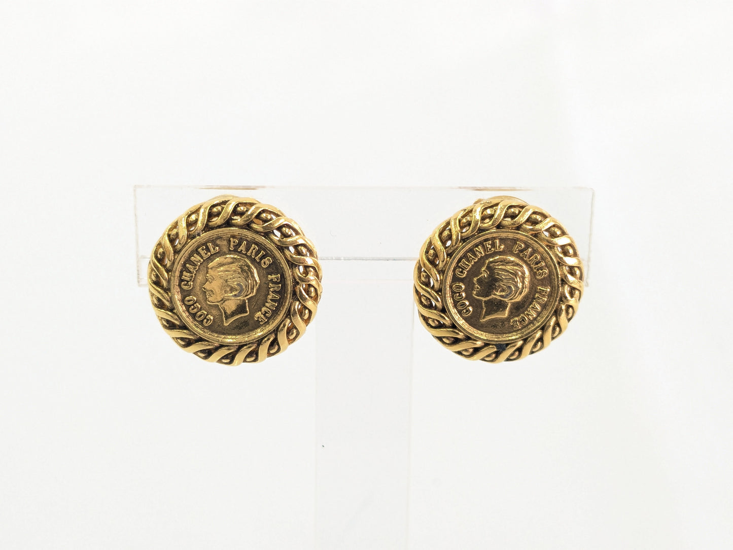 CHANEL Mademoiselle Earrings with Rice Earrings