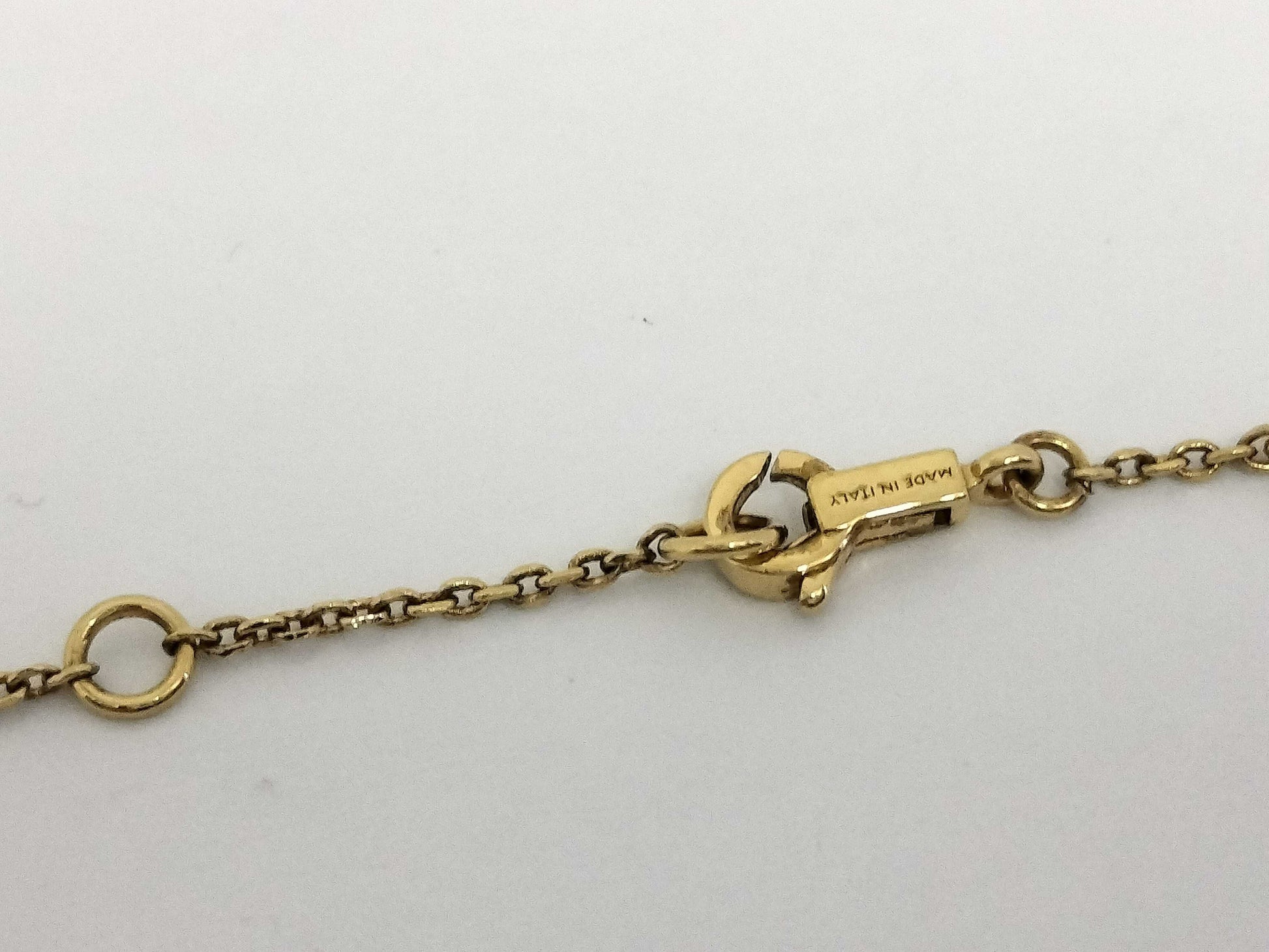 Celine Nightfall Triomphe Gold Necklace Original price: ¥86,900 Purchased in February 2025