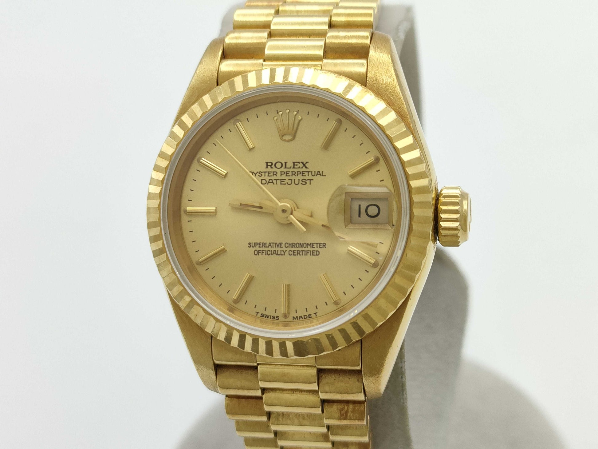 ROLEX 69178 X234267 Champagne Dial Women's Watch