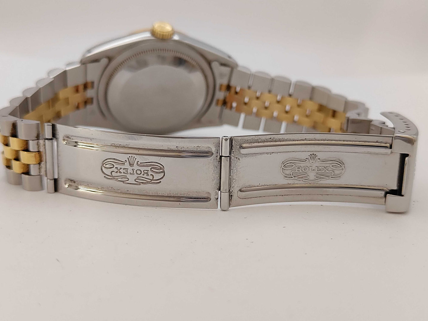 ROLEX 16233 X358771 Champagne Dial Jubilee Bracelet Boys' Watch