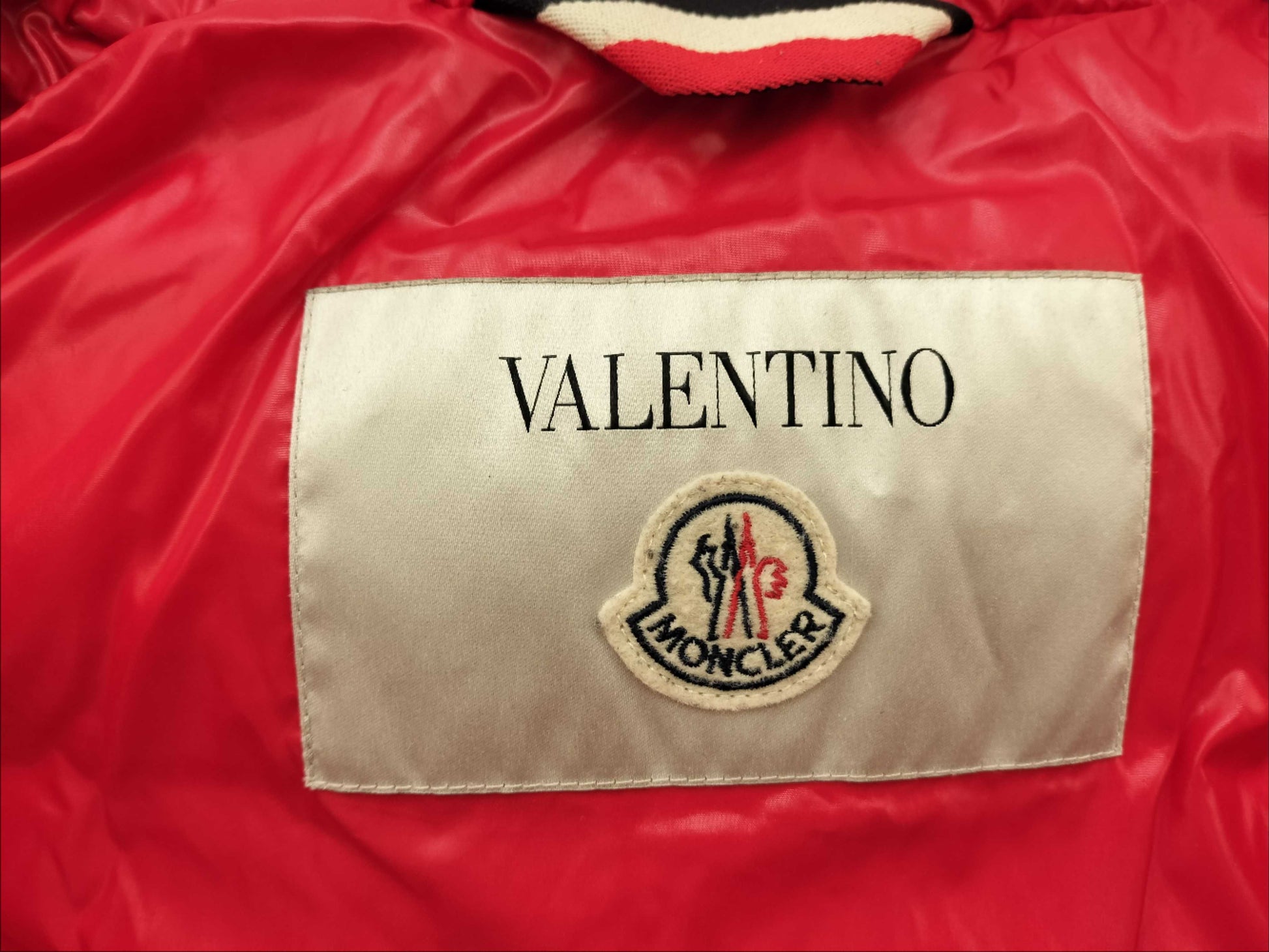 MONCLER & Valentino collaboration down jacket, size 48