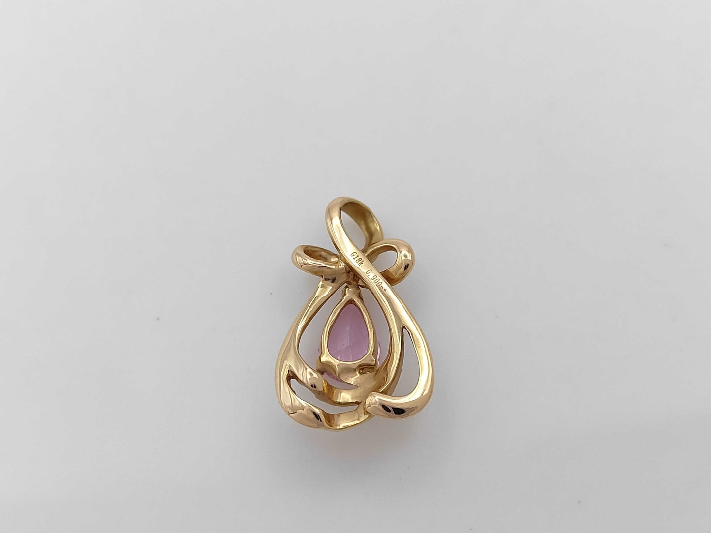 S0.90ct K18 2.0g Pendant Top 