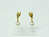 MIKIMOTO Pearl Diameter Approx. 7.3mm*2 K18 3.4g Earrings 