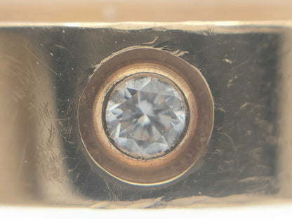 Cartier Mini Love #52 Full Diamond PG Au750 4.3g Ring 