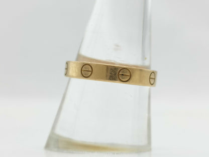 Cartier Mini Love #57 750 3.4g Ring 
