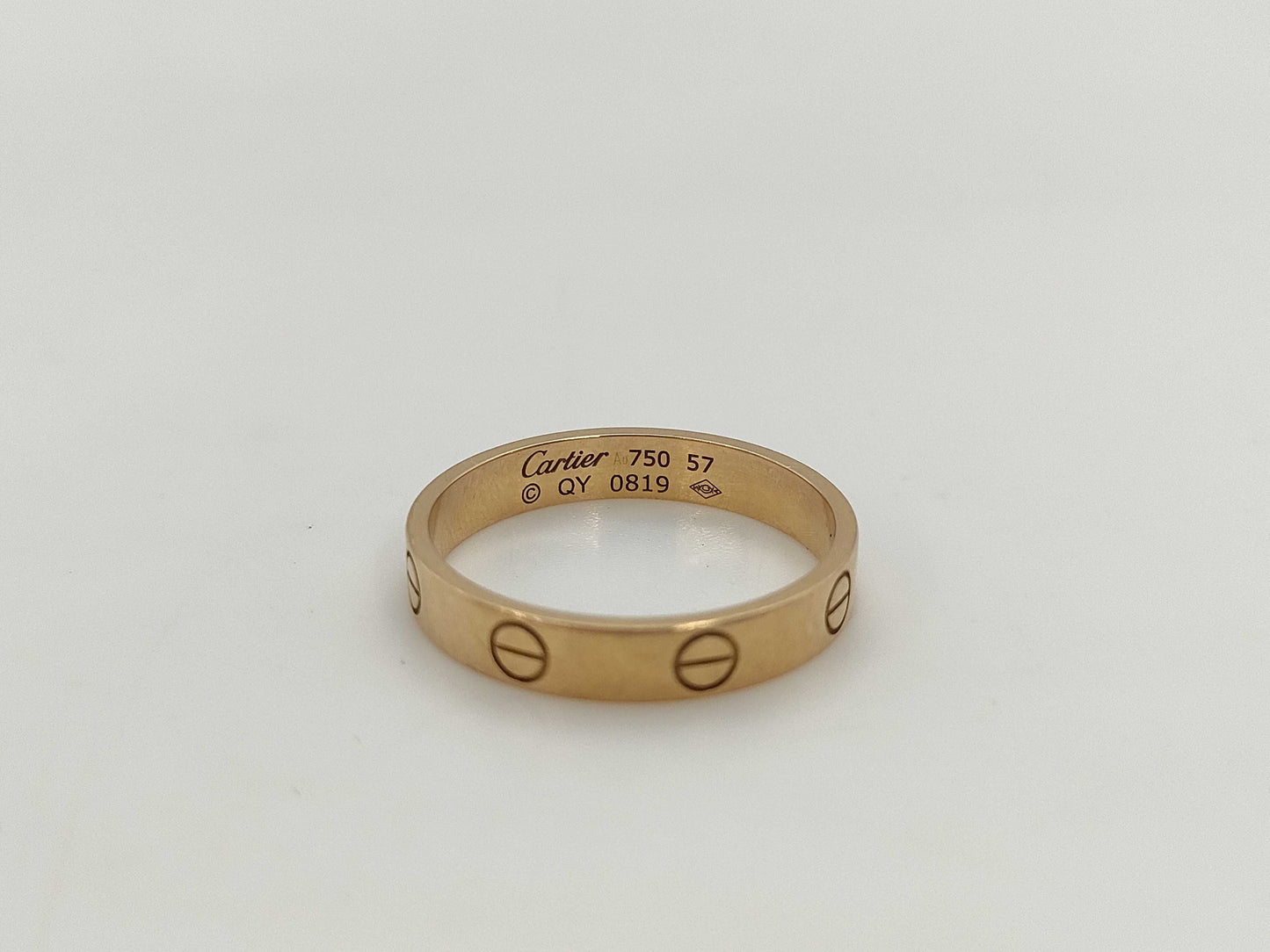 Cartier Mini Love #57 750 3.4g Ring 