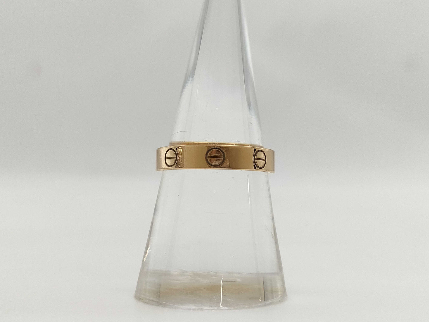 Cartier Mini Love #53 Au750 3.3g Ring 