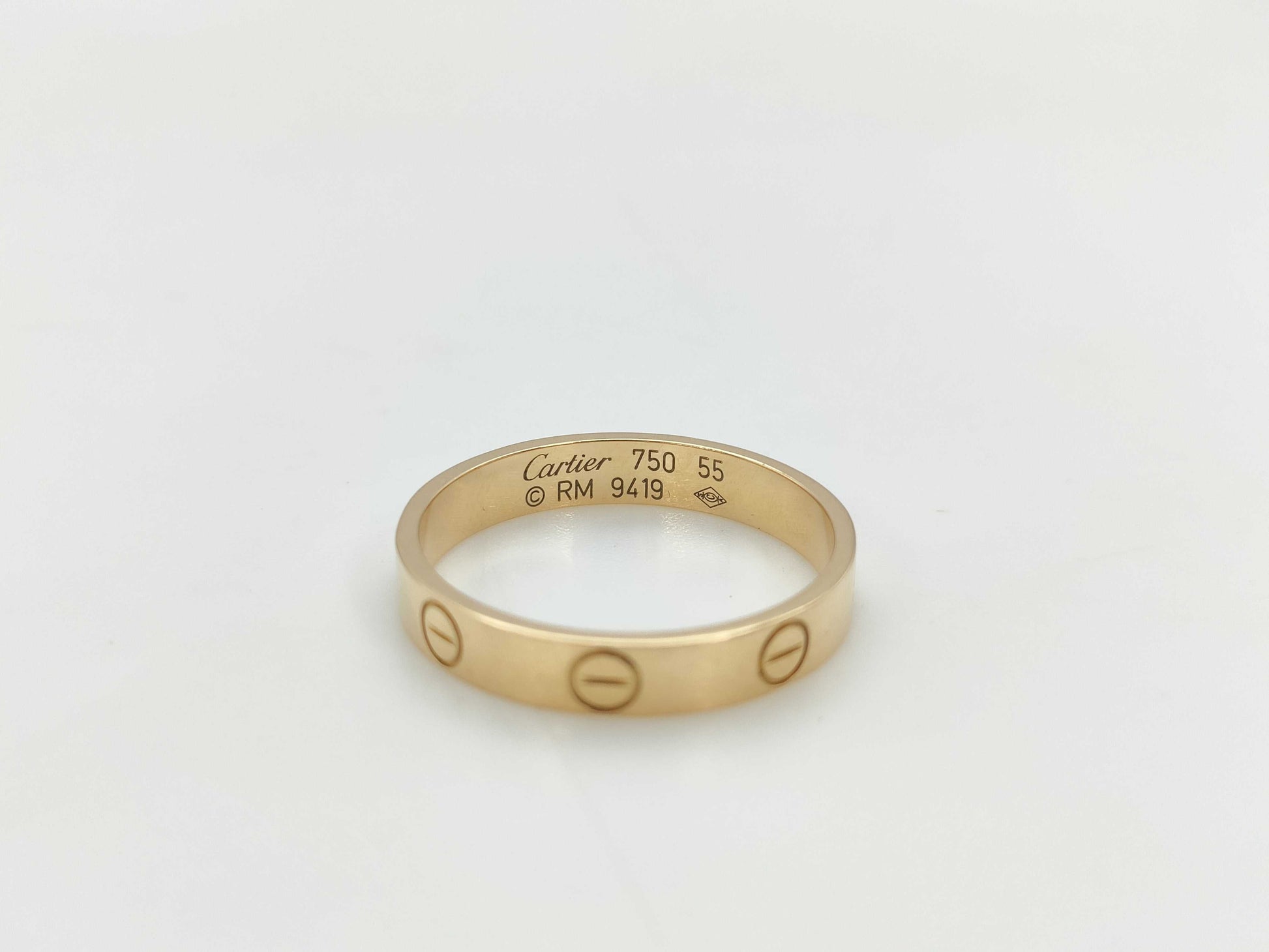 Cartier Mini Love #55 750 2.9g Ring 
