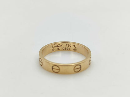 Cartier Mini Love #51 750 3.0g Ring 