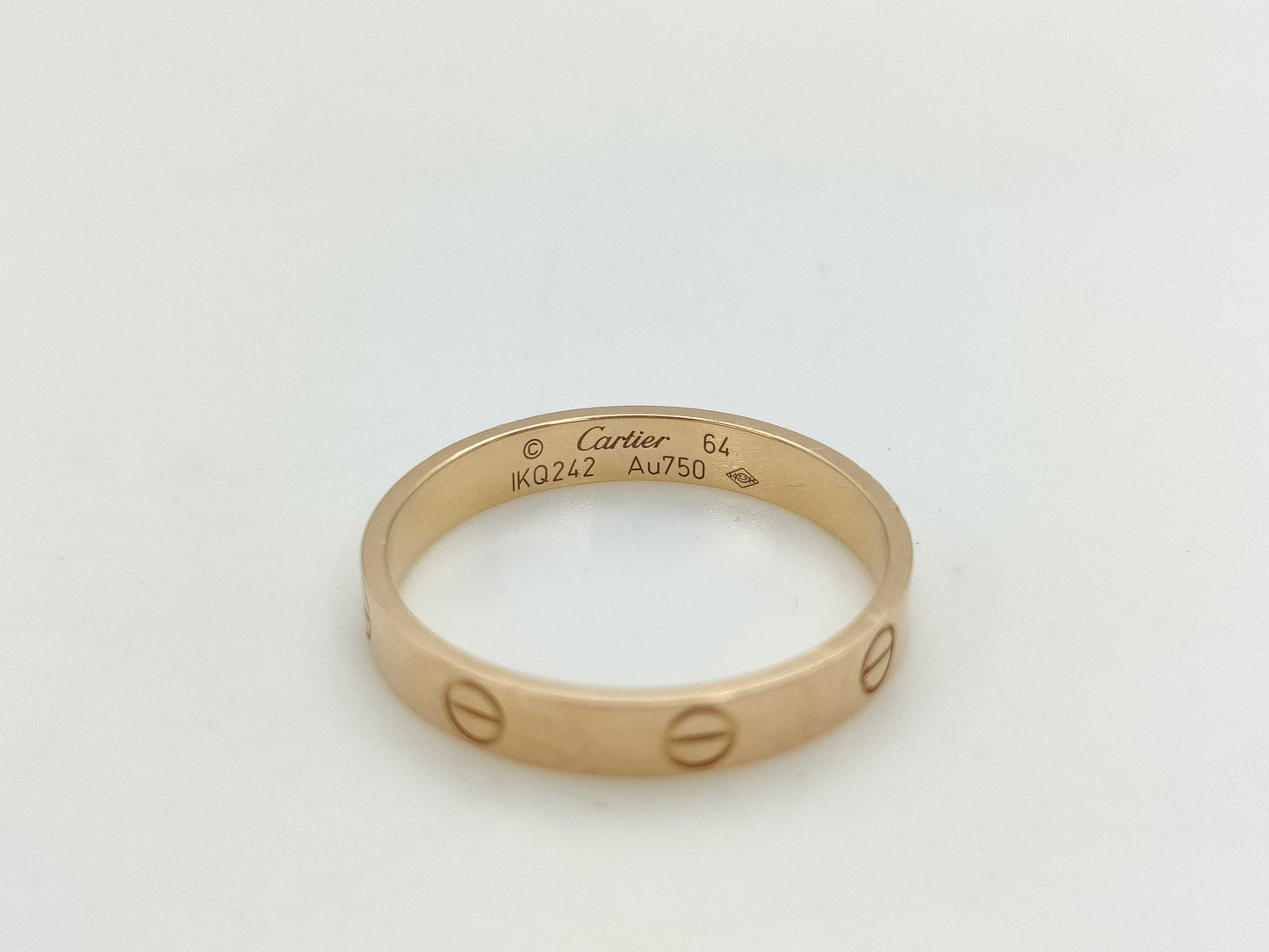 Cartier Mini Love #64 Au750 3.8g Ring 