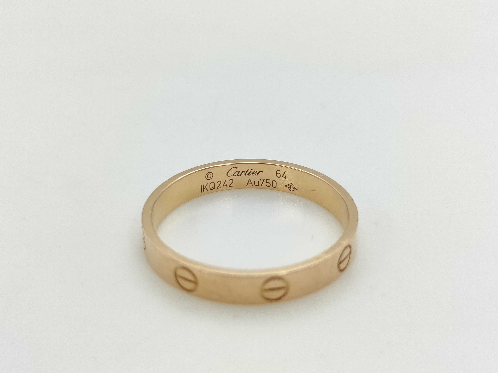 Cartier Mini Love #64 Au750 3.8g Ring 