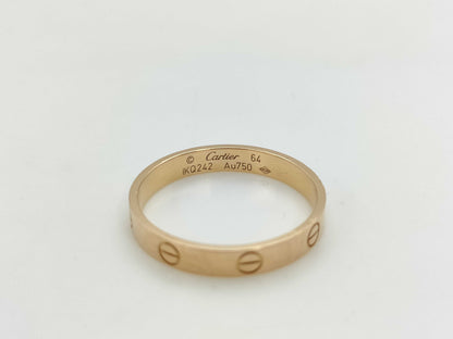 Cartier Mini Love #64 Au750 3.8g Ring 