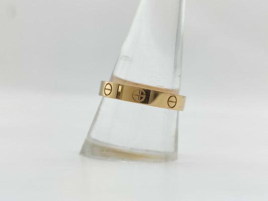 Cartier Mini Love #59 Au750 3.6g Ring 
