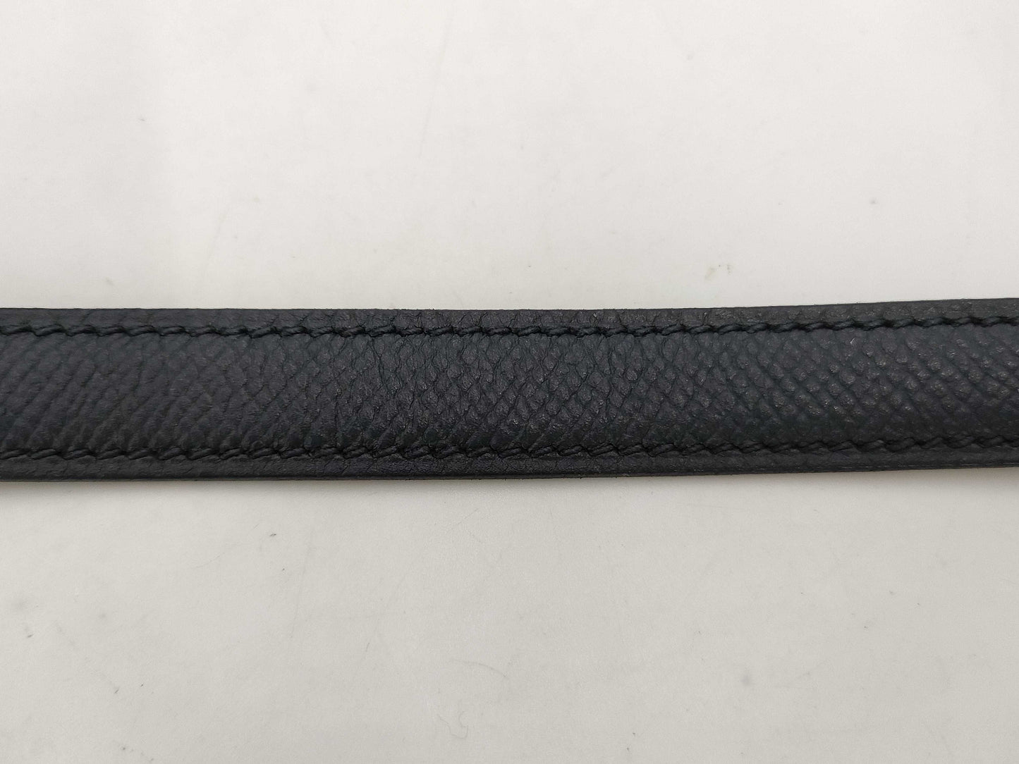 HERMES Kelly 32 Inseam Kushbel Blue Indigo Gold Hardware 〇Y Tote Bag