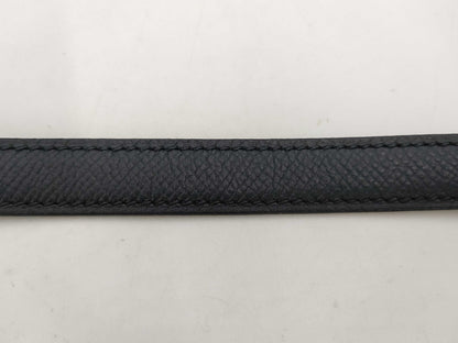 HERMES Kelly 32 Inseam Kushbel Blue Indigo Gold Hardware 〇Y Tote Bag