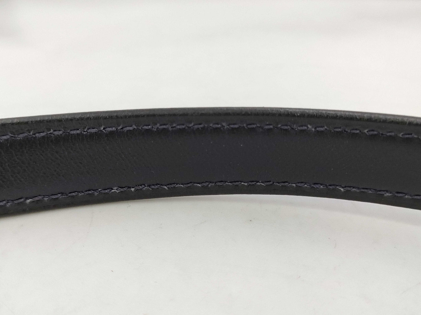 HERMES Baldo Golf Box Calf Navy Gold Fittings 〇B Shoulder Bag Shoulder Bag