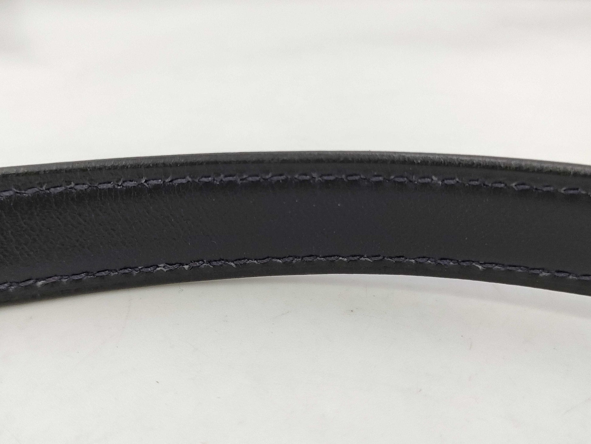 HERMES Baldo Golf Box Calf Navy Gold Fittings 〇B Shoulder Bag Shoulder Bag