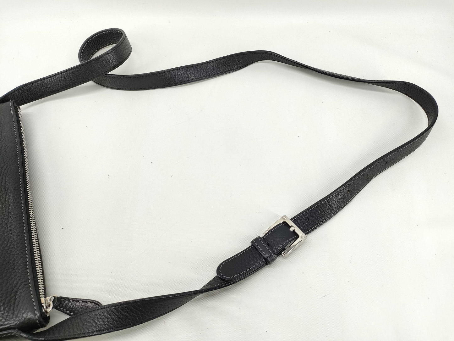 LOEWE Shoulder Bag with Front Logo, Black