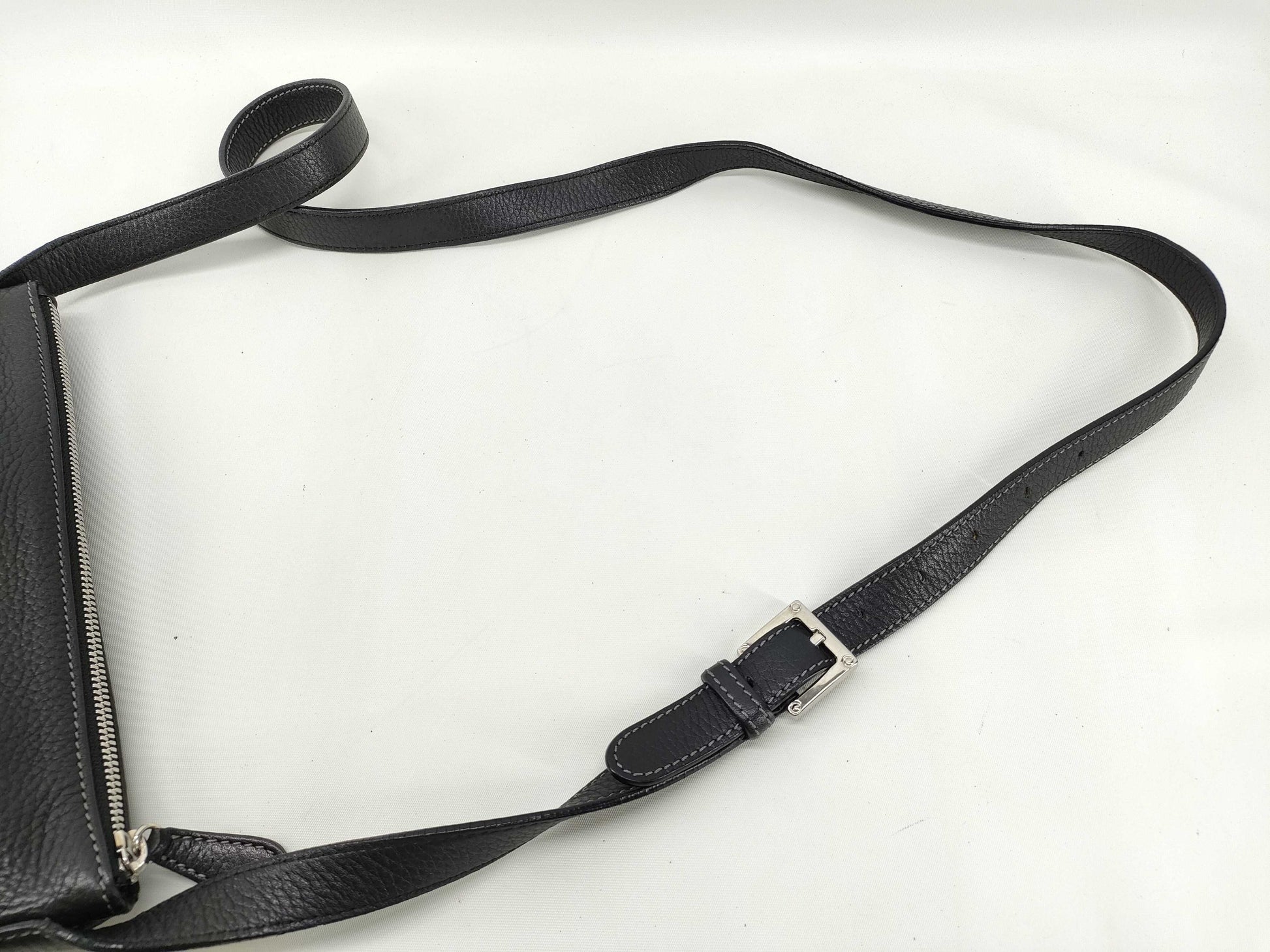 LOEWE Shoulder Bag with Front Logo, Black