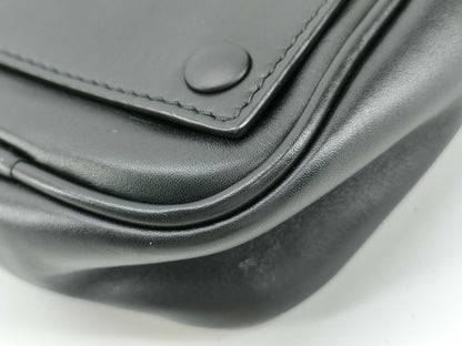 BOTTEGA VENETA Leggero Punching Black Shoulder/Waist Bag