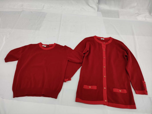 CHANEL Chanel Ensemble Icon Button Cardigan Knit Other Apparel