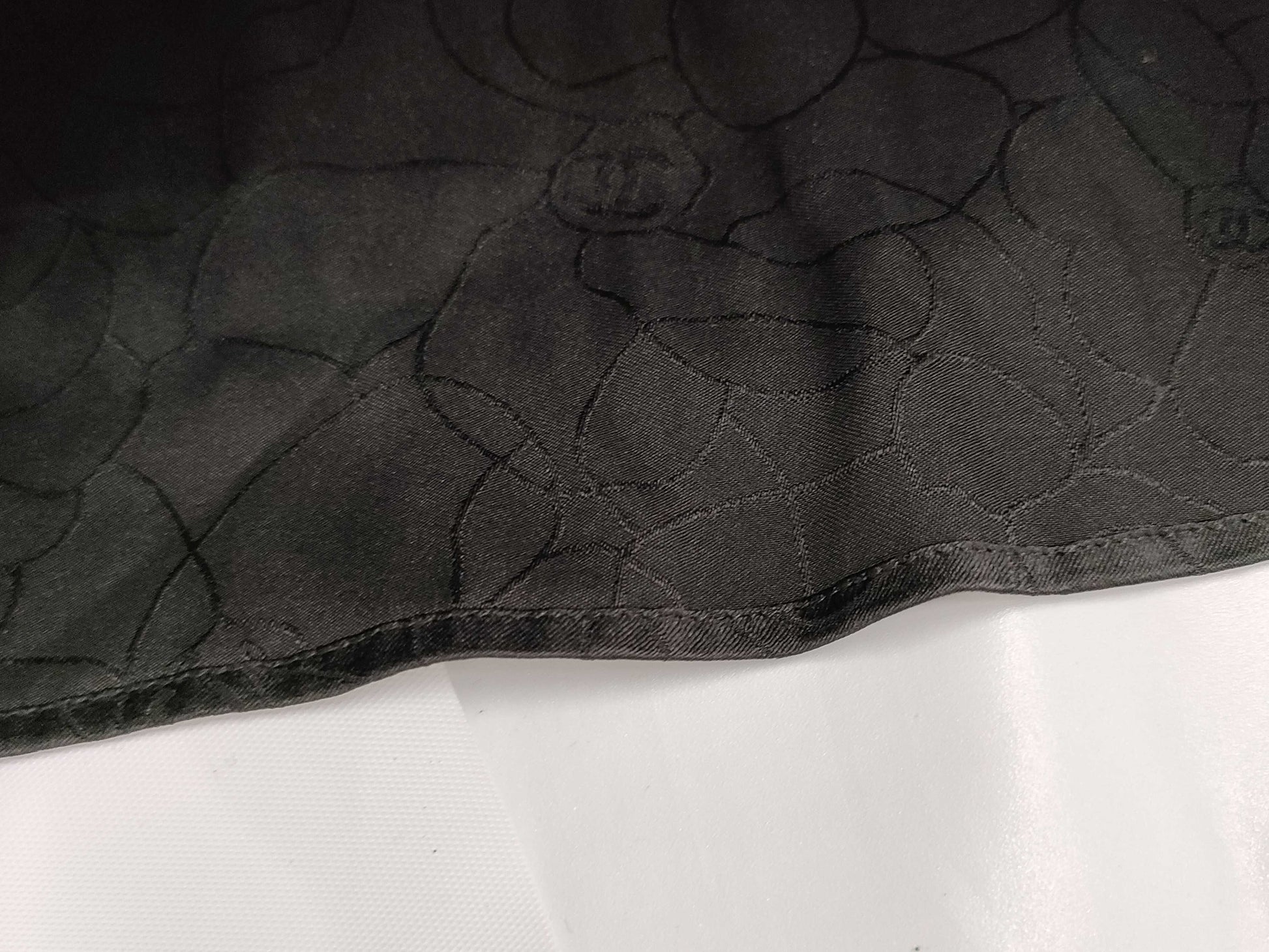 CHANEL 01P Camellia Print Cami Dress Tops