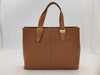 Burberrys Leather Handbag Tote Bag