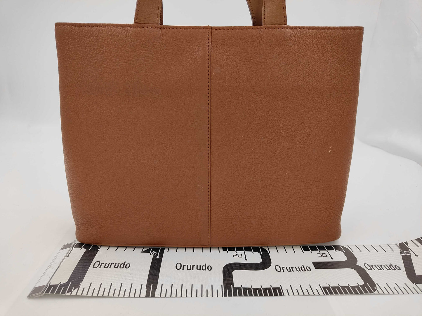 Burberrys Leather Handbag Tote Bag