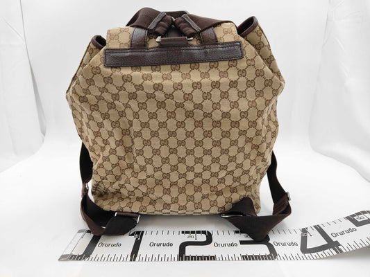 GUCCI GG Canvas Backpack