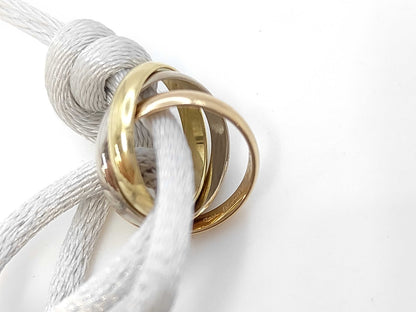 Cartier Trinity Code AU750 2.8G Bracelet Bangle 