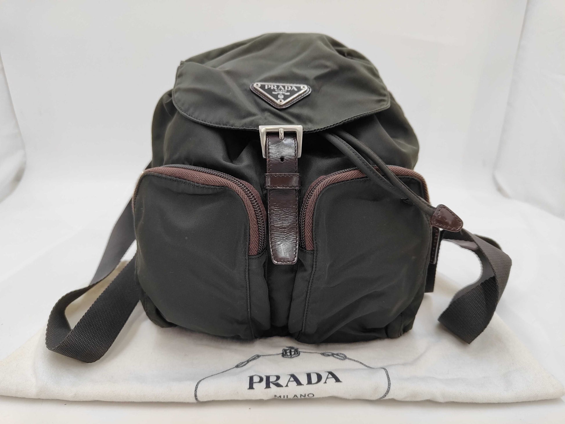 PRADA PRADA Khaki Backpack