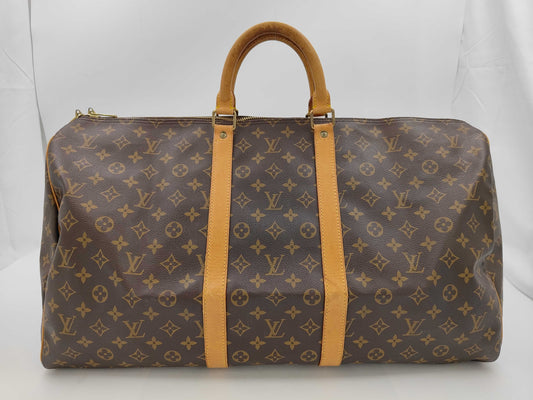 LOUIS VUITTON Louis Vuitton Monogram Keepall 60 Boston Bag