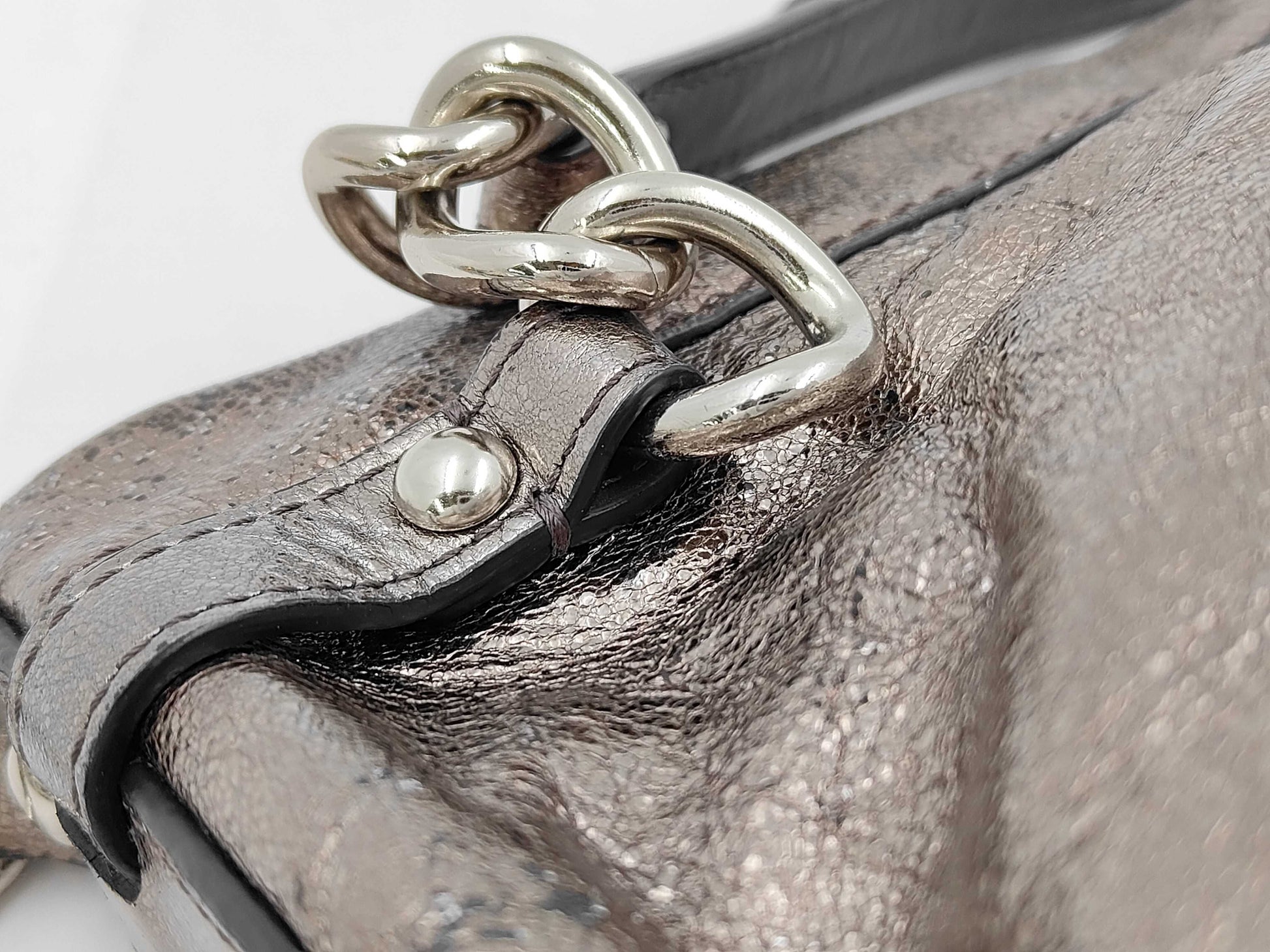 COACH Leather 2-Way Shoulder Bag