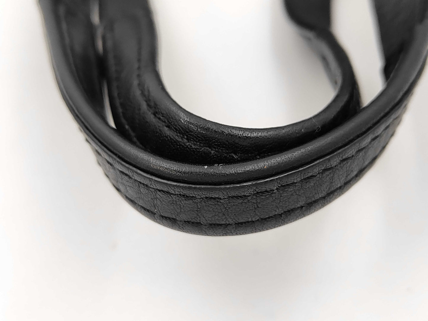 COACH Leather 2-Way Black Boston Bag