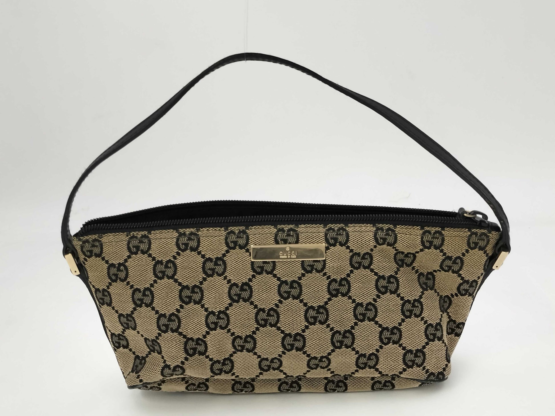 GUCCI GG Canvas Accessory Pouch Handbag