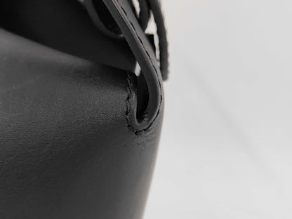 BURBERRY Leather Handbag with Pouch Shoulder Bag