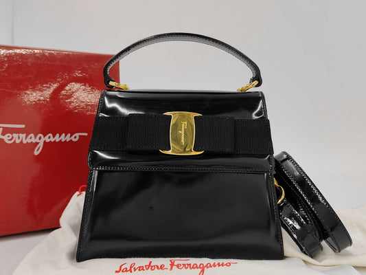 Salvatore Ferragamo Vara 2-Way Handbag