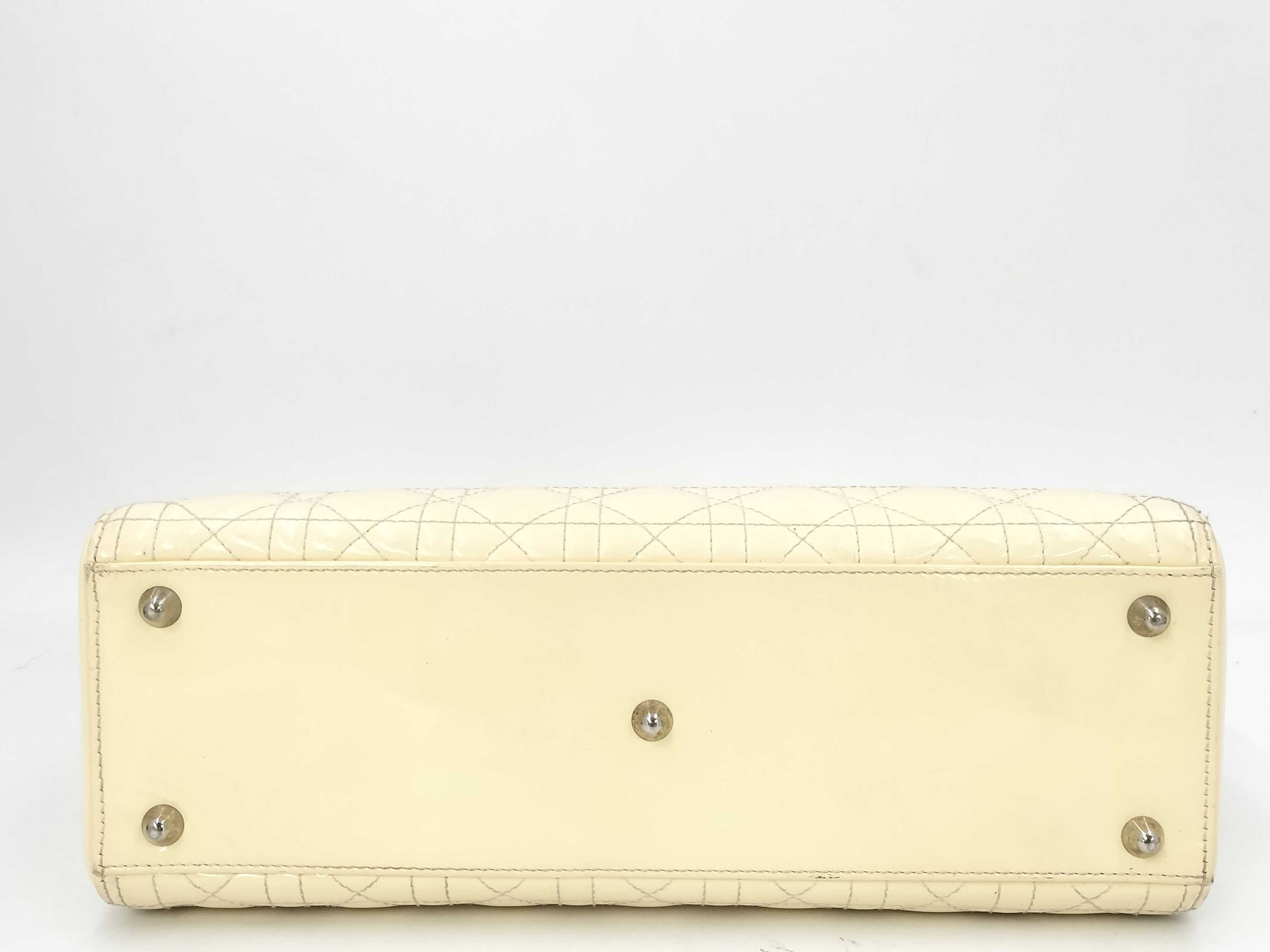 Dior Lady Dior Patent Handbag