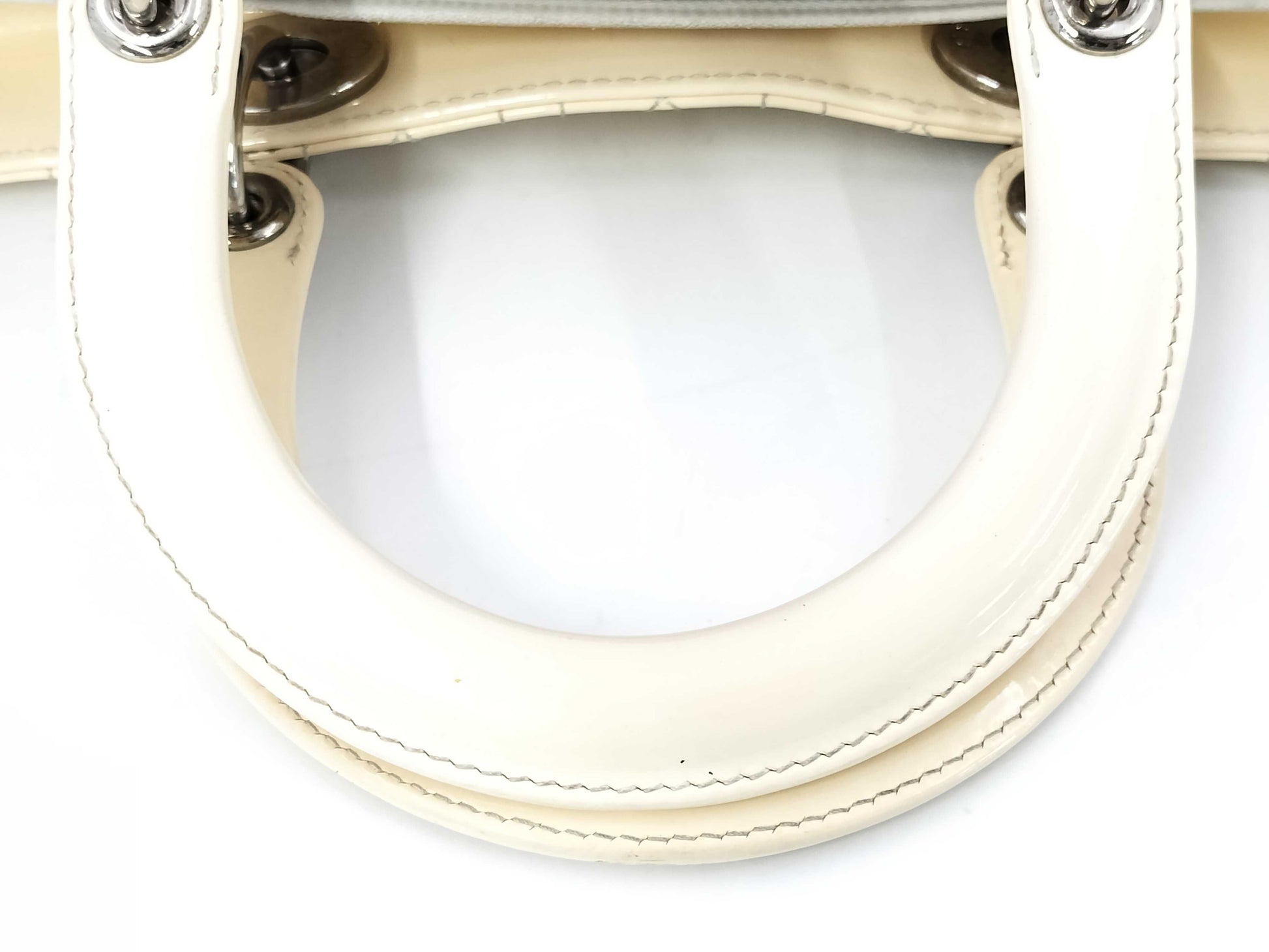 Dior Lady Dior Patent Handbag