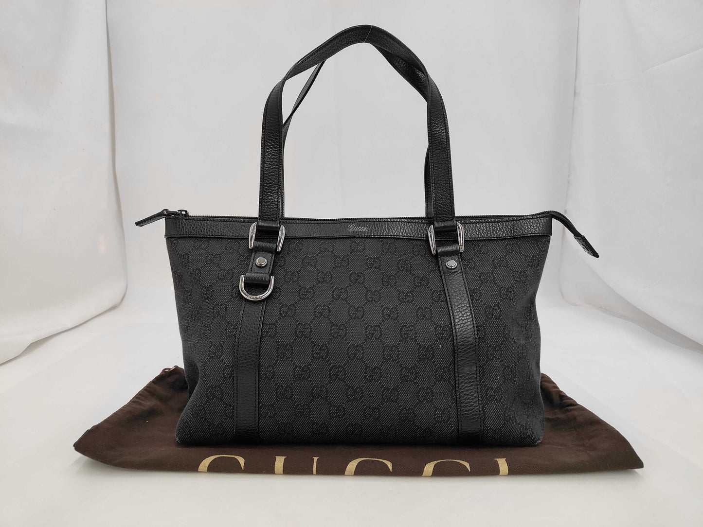 GUCCI GG Canvas Abby Tote Bag