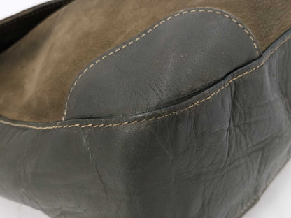 GUCCI Suede Shoulder Bag