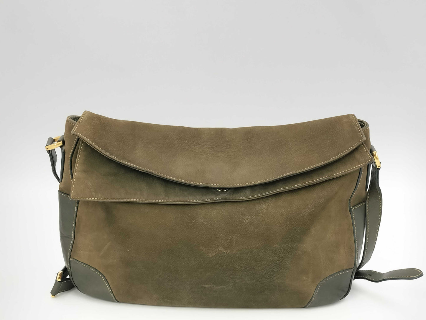 GUCCI Suede Shoulder Bag