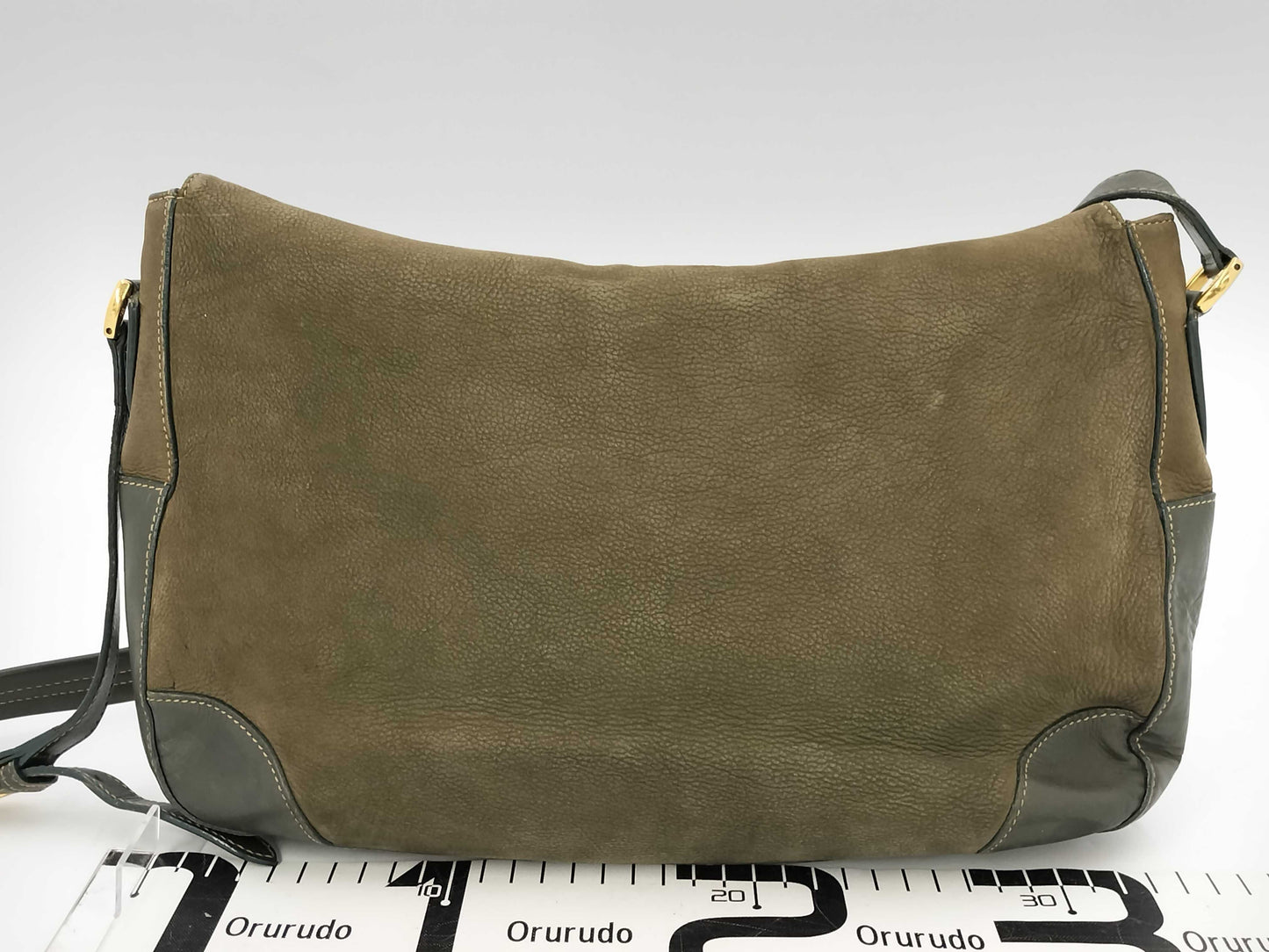 GUCCI Suede Shoulder Bag