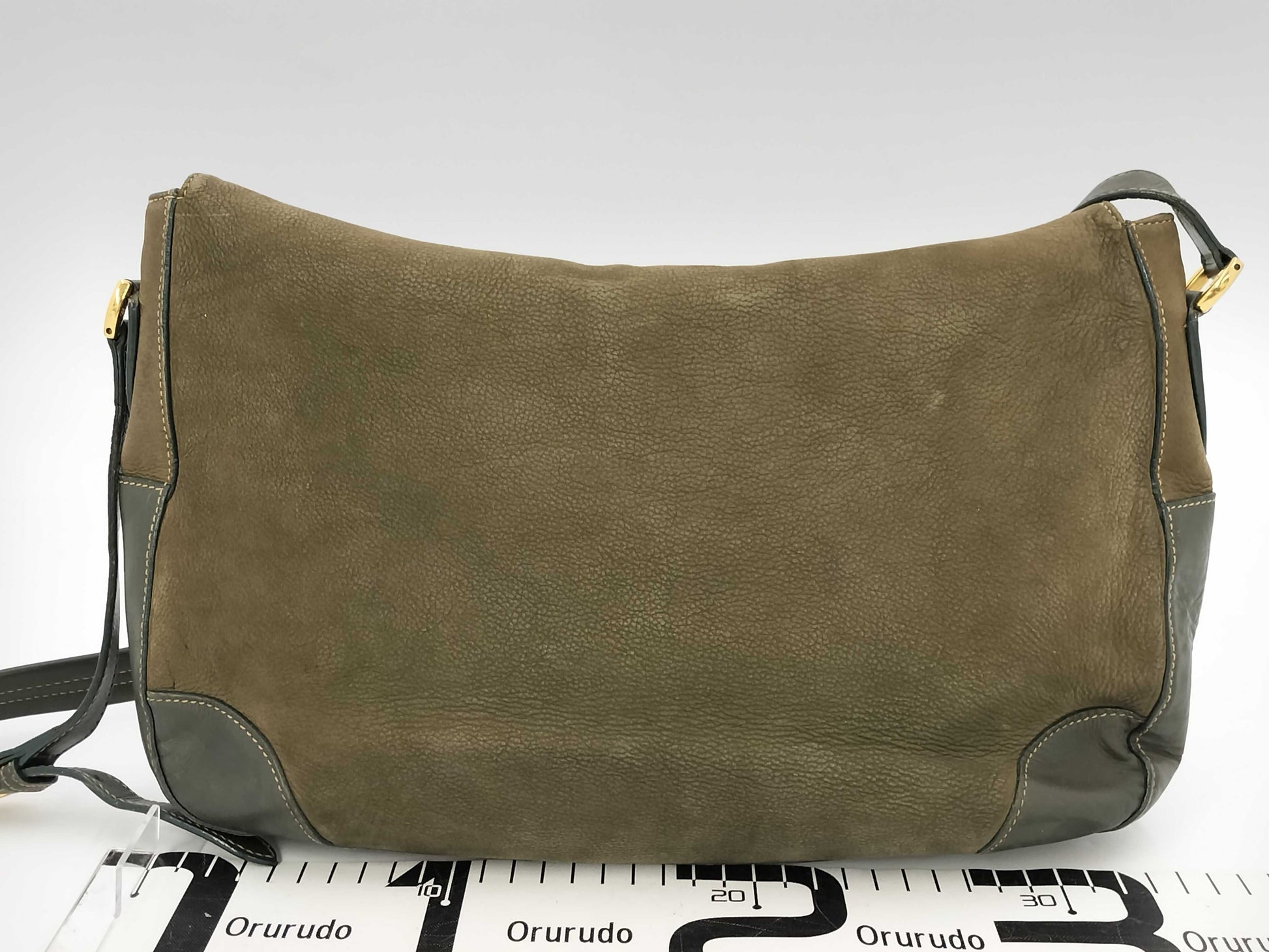 GUCCI Suede Shoulder Bag