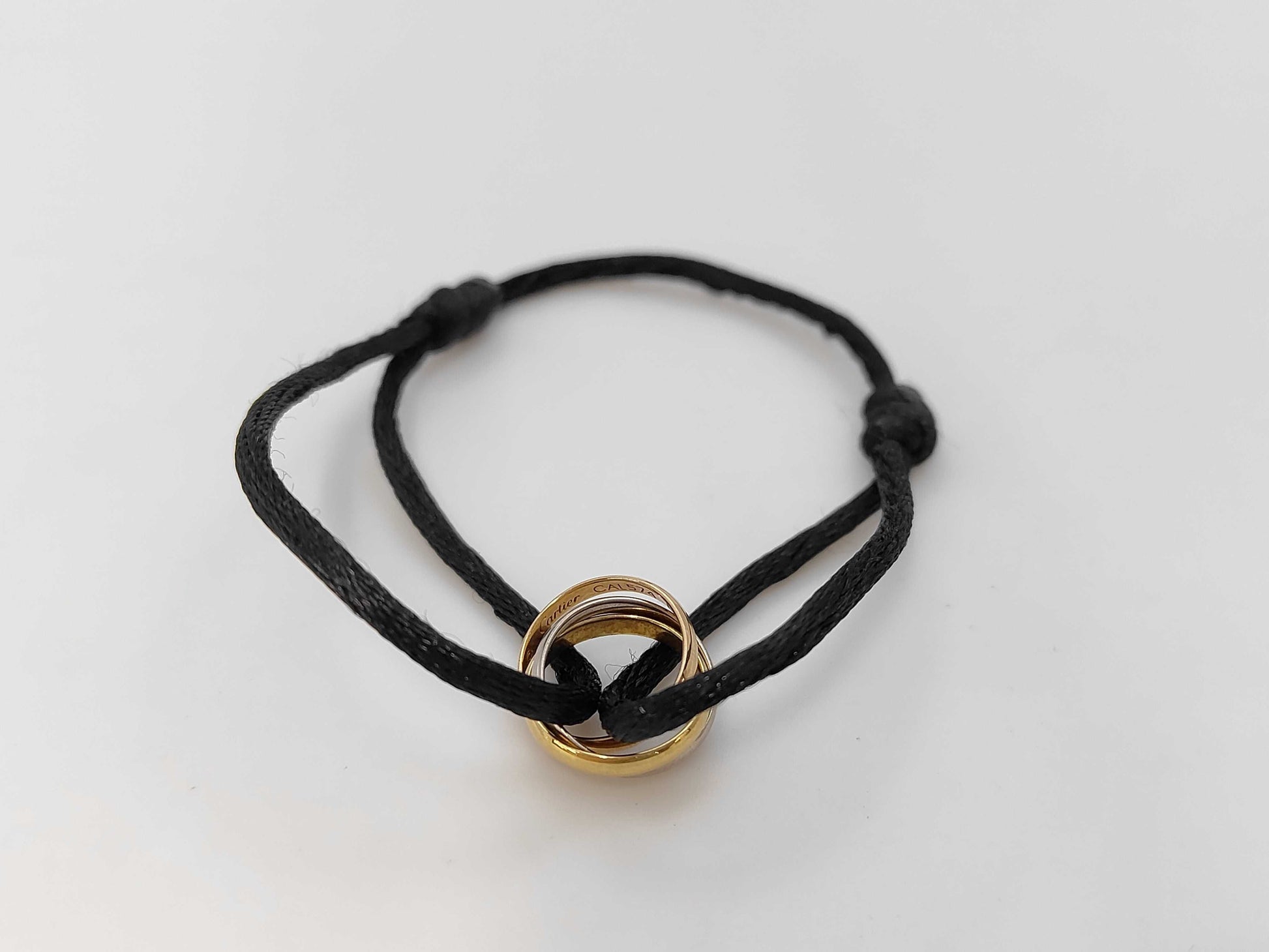 Cartier Trinity Code AU750 2.4g Bracelet Bangle 